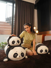 Playful Panda Cuddle Pillow - Cute Baby Panda Bed and Sofa Pillow