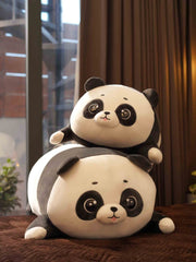 Playful Panda Cuddle Pillow - Cute Baby Panda Bed and Sofa Pillow