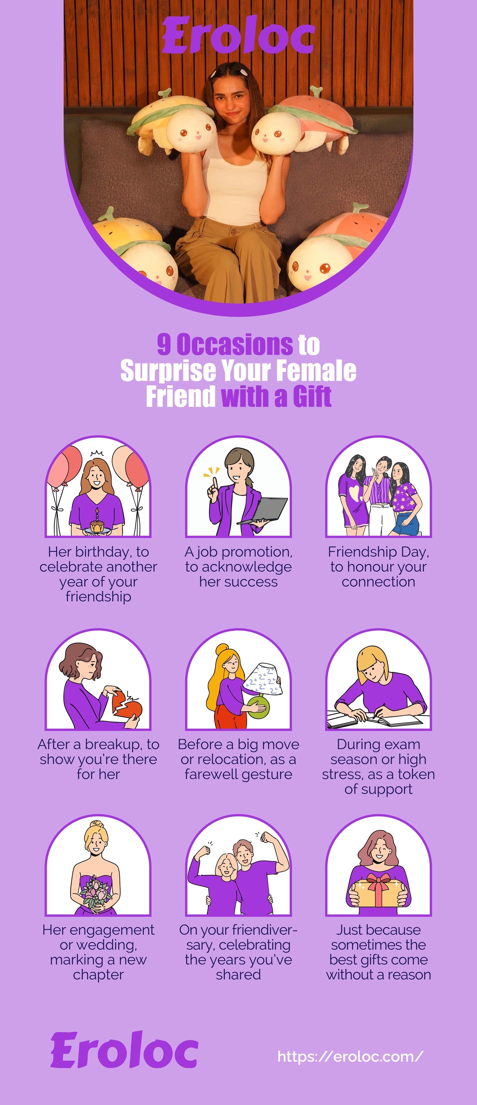 9 Occasions to Surprise Your Female Friend with a Gift