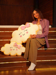 Always on Cloud 9 Comfy Cushies - Cute Soft Back Cushion for House Party