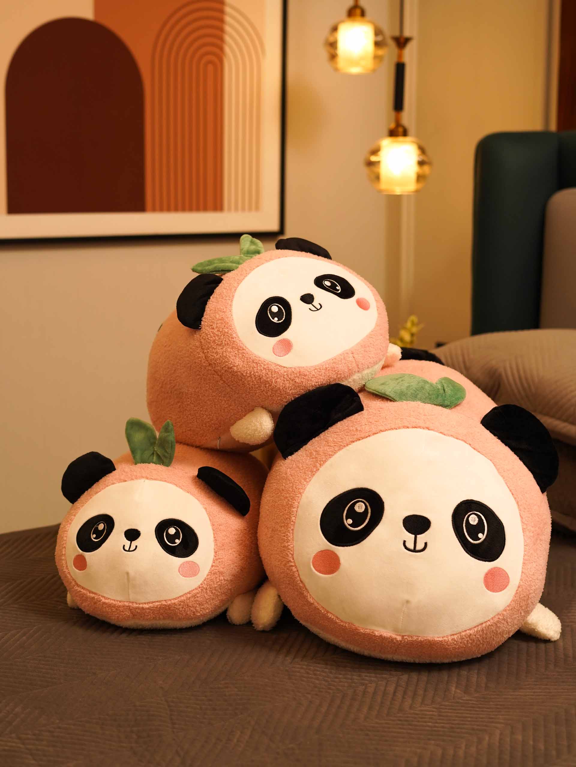 Chubby & Peachy Panda Cuddle Pillow - Cute & Soft Sleeping Pillow Room Decor Secondary image
