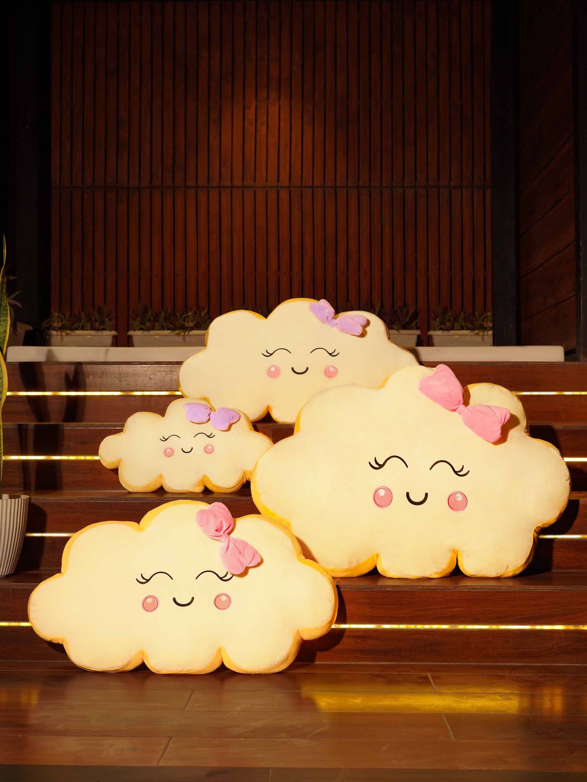 Always on Cloud 9 Comfy Cushies - Cute Soft Back Cushion for House Party Secondary image