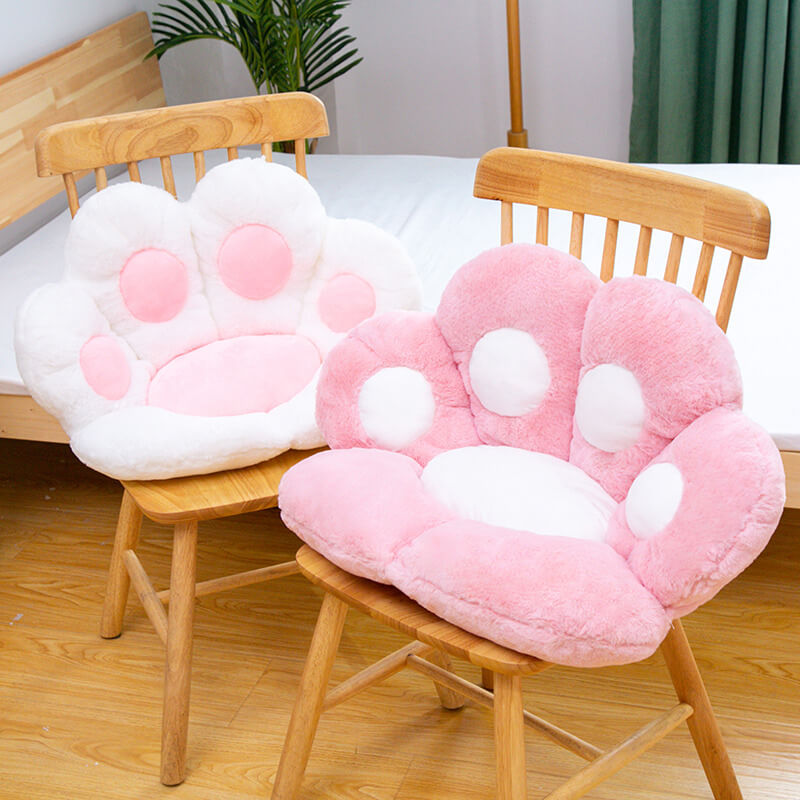 Lighty Mighty Paw Comfy Cushies - Soft Cat Paw Pillow Chair Cushion Home Decor Items