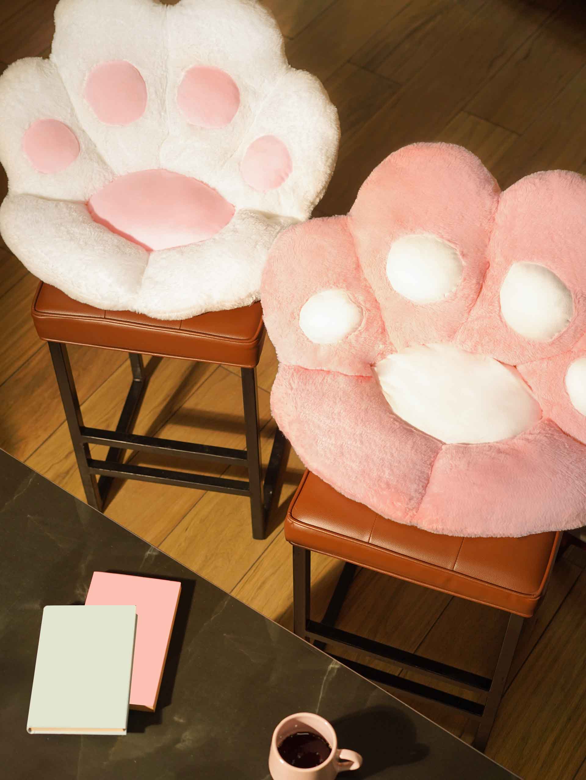 Lighty Mighty Paw Comfy Cushies - Soft Cat Paw Pillow Chair Cushion Home Decor Items