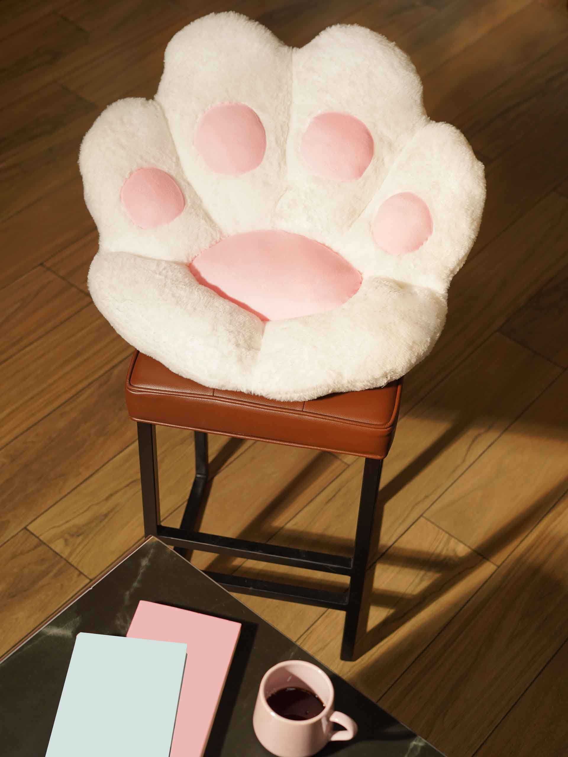 Lighty Mighty Paw Comfy Cushies - Soft Cat Paw Pillow Chair Cushion Home Decor Items