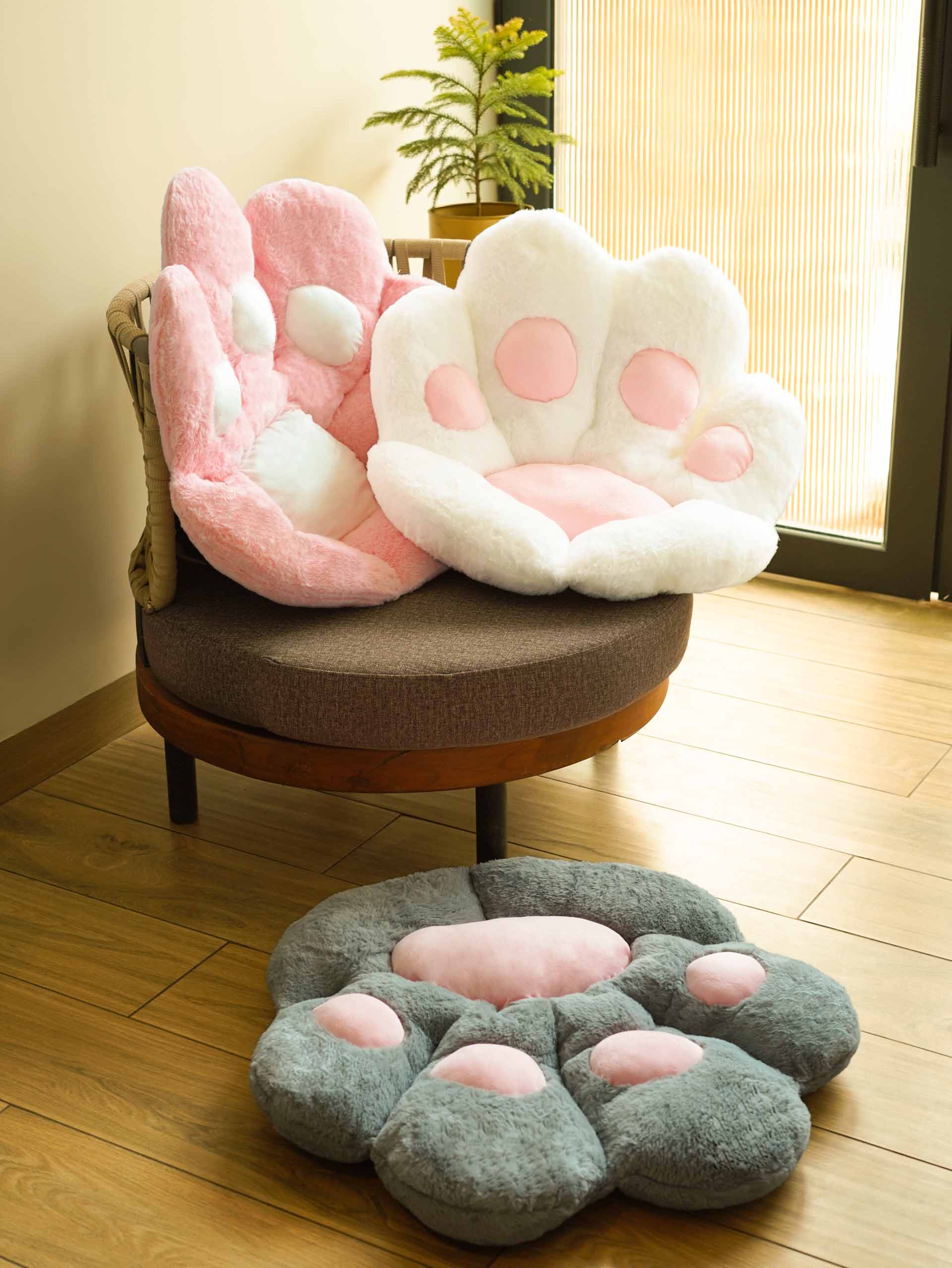 Lighty Mighty Paw Comfy Cushies - Soft Cat Paw Pillow Chair Cushion Home Decor Items Secondary image