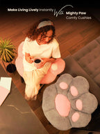 Lighty Mighty Paw Comfy Cushies - Soft Cat Paw Pillow Chair Cushion Home Decor Items