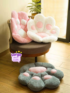 Lighty Mighty Paw Comfy Cushies - Soft Cat Paw Pillow Chair Cushion Home Decor Items