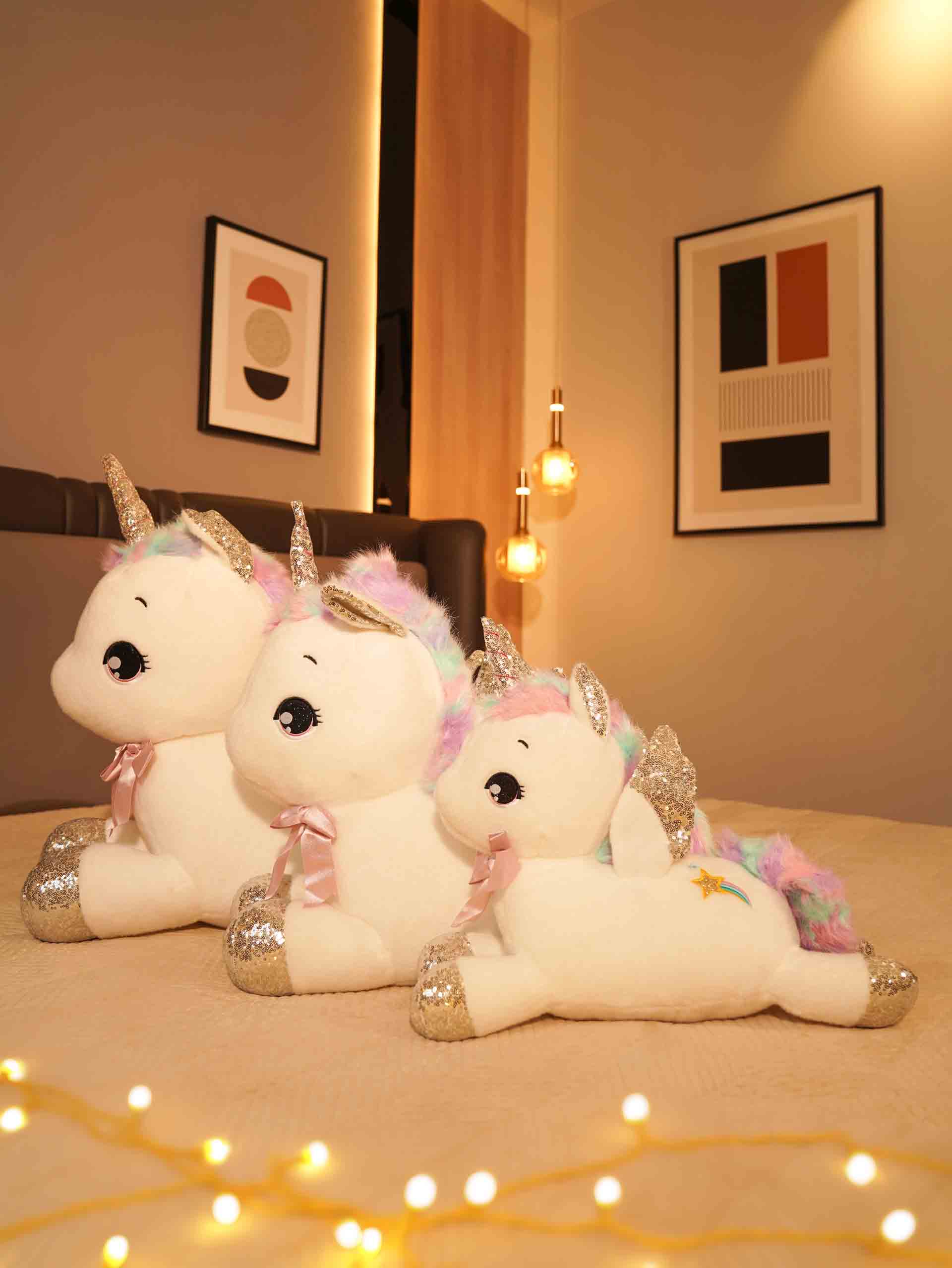 Mystic Unicorn Cuddle Pillow - Cute Couch Pillow Living Room Home Decor