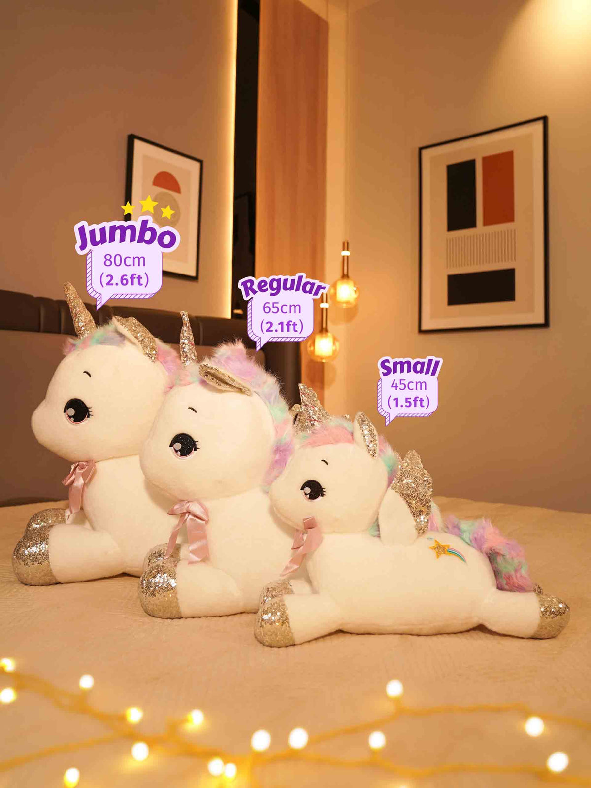 Mystic Unicorn Cuddle Pillow - Cute Couch Pillow Living Room Home Decor