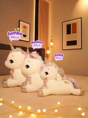 Mystic Unicorn Cuddle Pillow - Cute Couch Pillow Living Room Home Decor