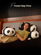 Playful Panda Cuddle Pillow - Cute Baby Panda Bed and Sofa Pillow