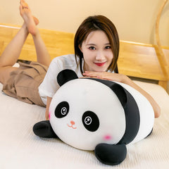 Snuggle Seeker Panda Cuddle Pillow - Cute Panda Bed Cushion Home Decor