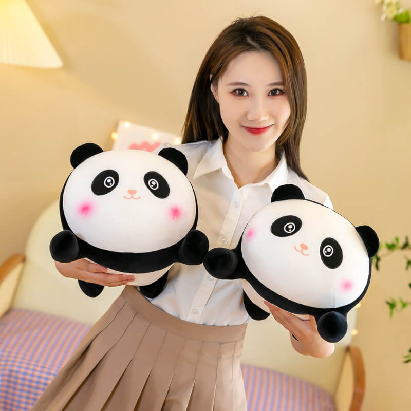 Snuggle Seeker Panda Cuddle Pillow - Cute Panda Bed Cushion Home Decor