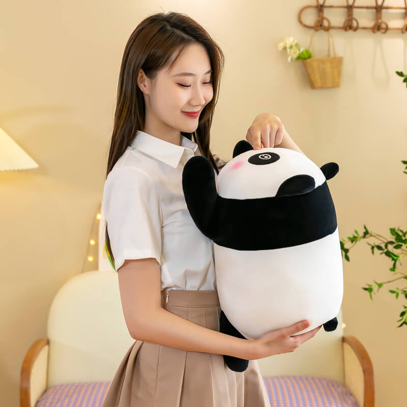 Snuggle Seeker Panda Cuddle Pillow - Cute Panda Bed Cushion Home Decor