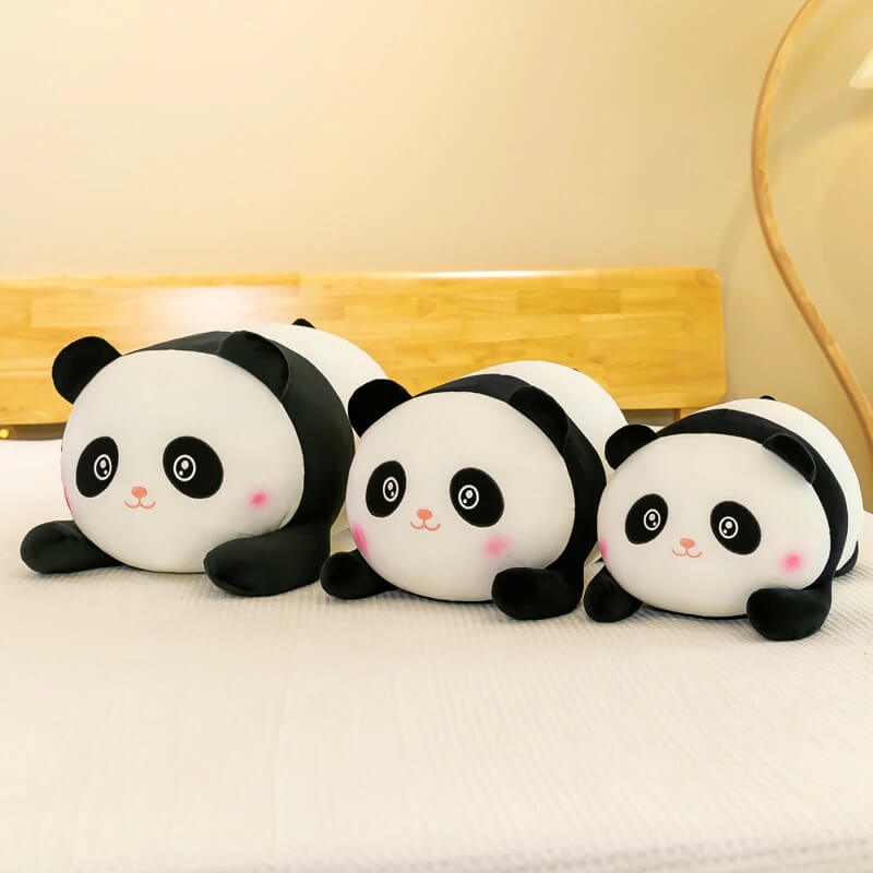 Snuggle Seeker Panda Cuddle Pillow - Cute Panda Bed Cushion Home Decor