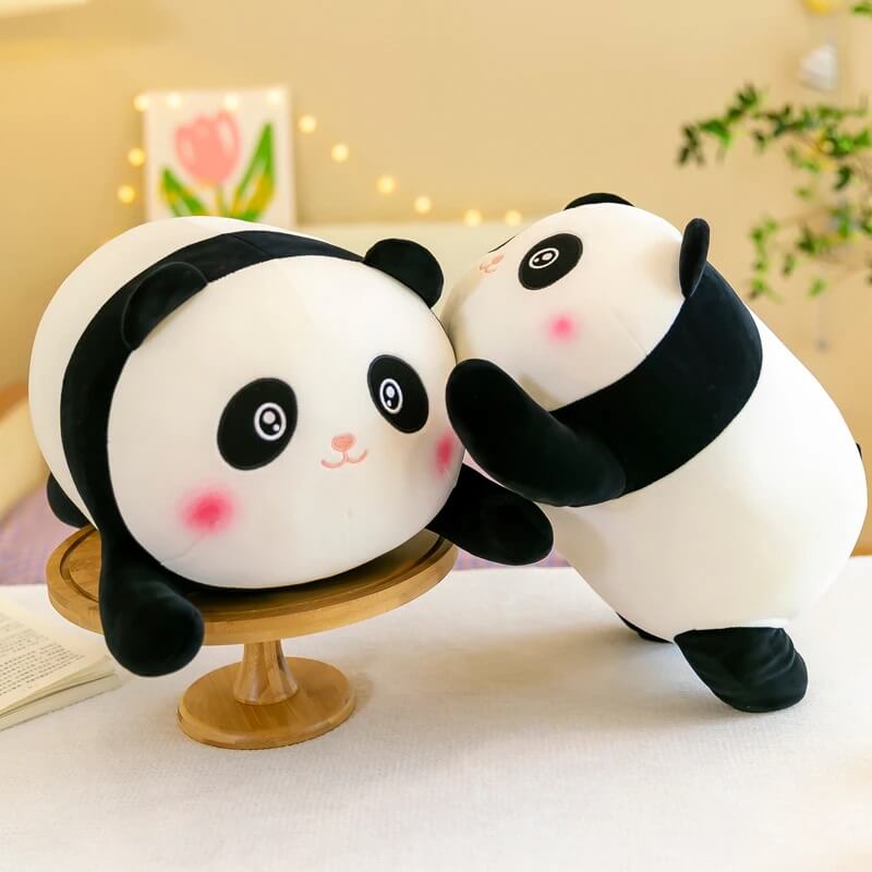 Snuggle Seeker Panda Cuddle Pillow - Cute Panda Bed Cushion Home Decor