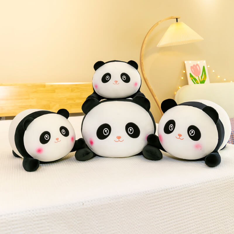 Snuggle Seeker Panda Cuddle Pillow - Cute Panda Bed Cushion Home Decor