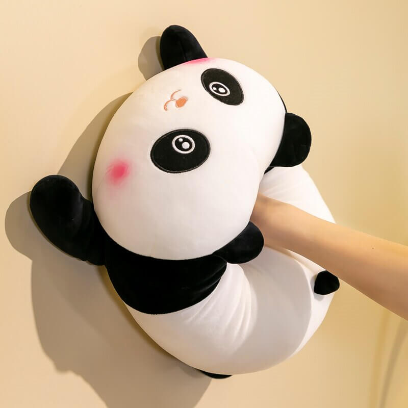 Snuggle Seeker Panda Cuddle Pillow - Cute Panda Bed Cushion Home Decor