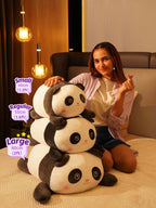 Snuggle Seeker Panda Cuddle Pillow - Cute Panda Bed Cushion Home Decor