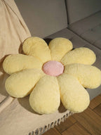 Bloom in Room Flowery Comfy Cushies - Cute Chair Cushion Soft Floor Mat Colorful Living Rooms Decor