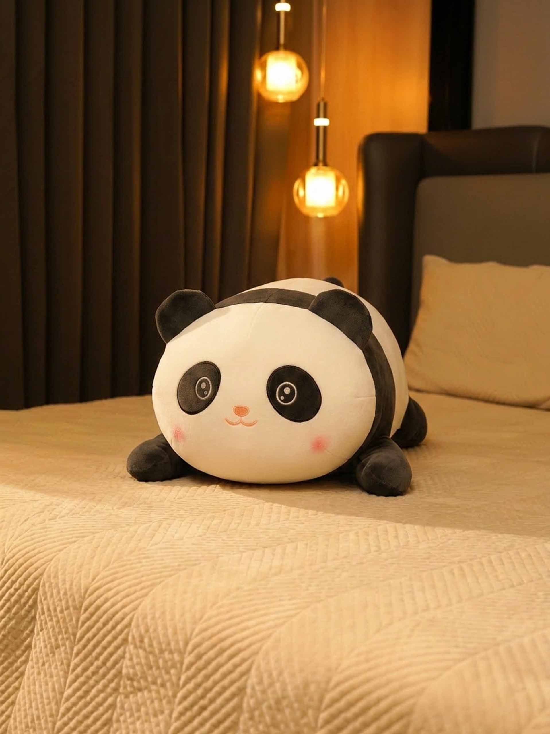 Snuggle Seeker Panda Cuddle Pillow - Cute Panda Bed Cushion Home Decor